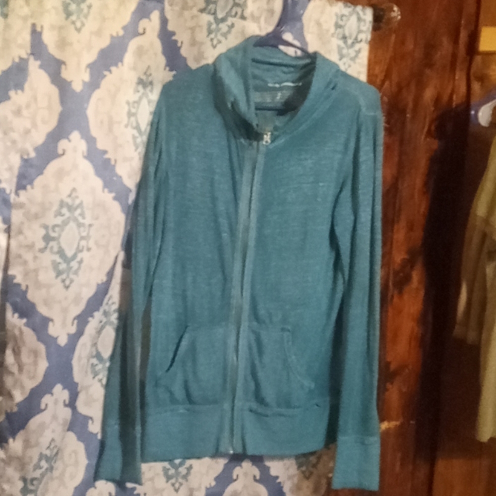 Women's Sz M Maurice's zip up sweater